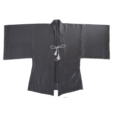 Samurai Haori Kimono Jacket Dark Grey